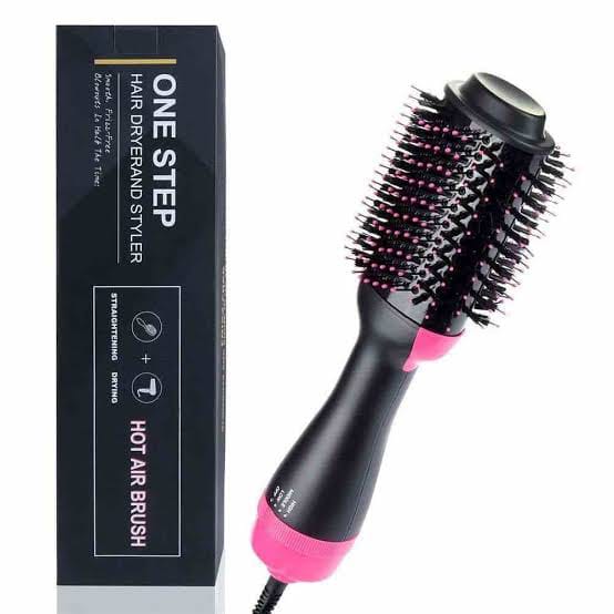 One Step Hot Air Brush - Hair Dryer & 3 in 1 COD Available