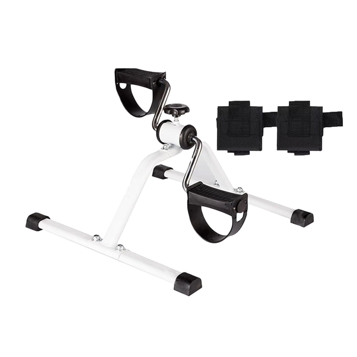 Mini Fitness Pedal Exerciser - Home Workout Cycle Machine For Arms & Legs - Portable & Lightweight