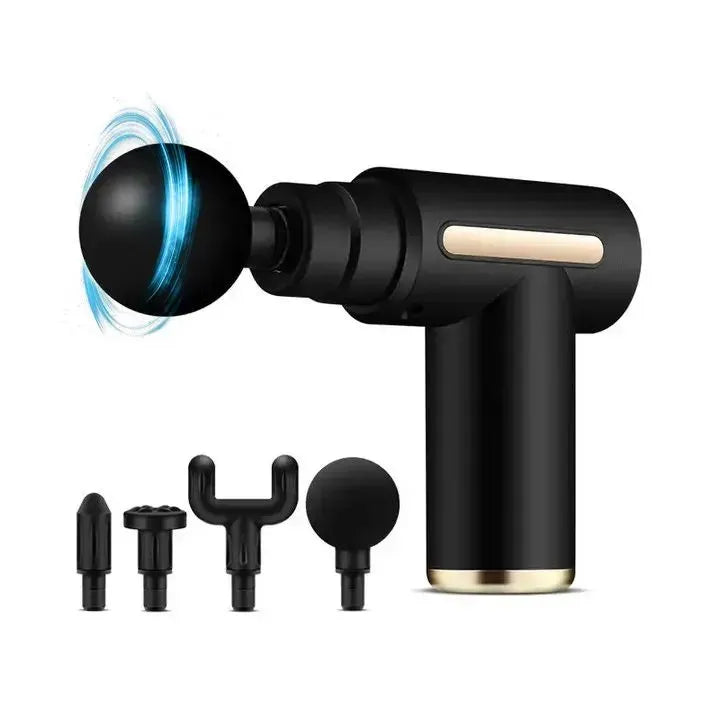 4 in 1 Smart Facial Massager Gun - Face, Neck, Shoulder & Foot Massage COD Available