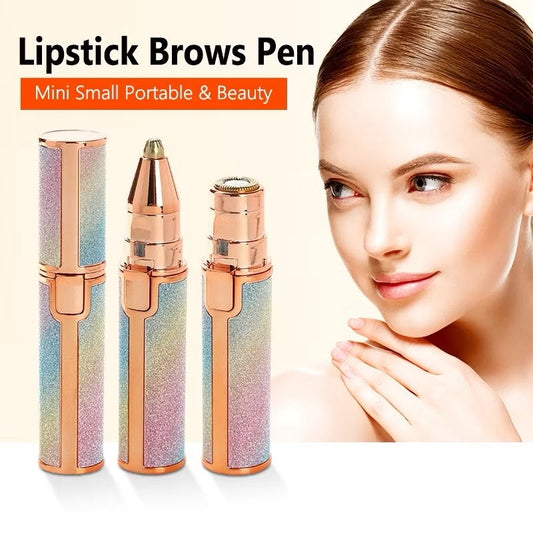 2-in-1 Eyebrow Trimmer & Face Shaver for Women | USB Rechargeable | Painless