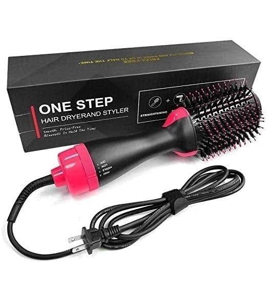 One Step Hot Air Brush - Hair Dryer & 3 in 1 COD Available