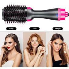 One Step Hot Air Brush - Hair Dryer & 3 in 1 COD Available